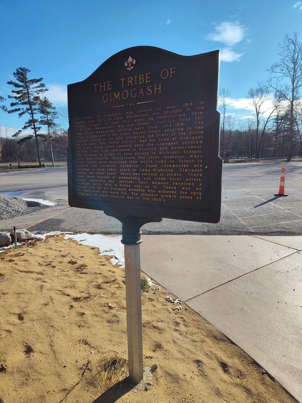 A Legendary Boy Scout Camp / The Tribe of Gimogash Marker image. Click for full size.