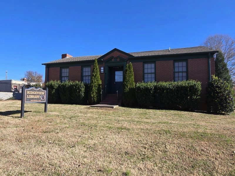Street view of Historic Ridgeview Library image. Click for full size.