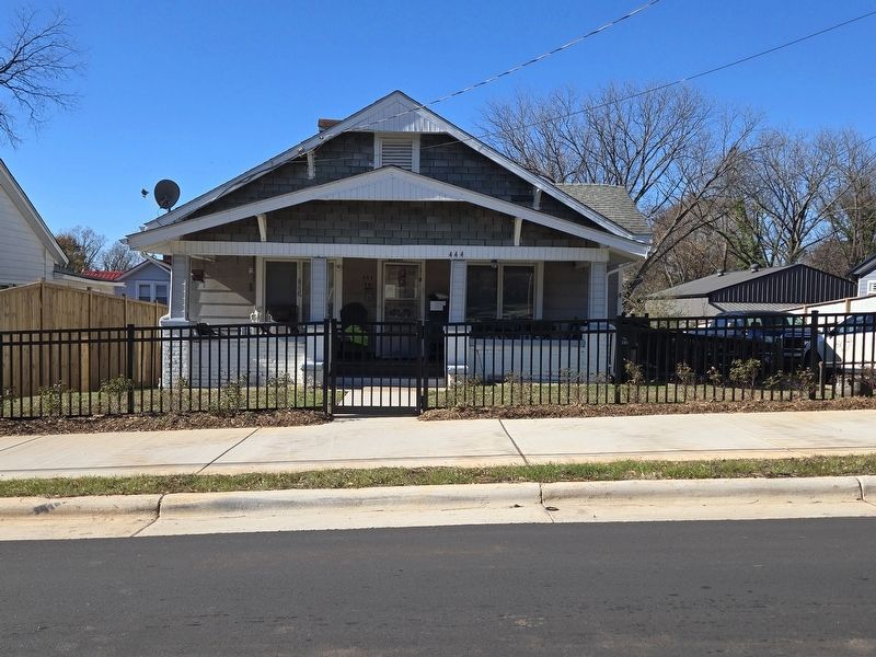 Former home of Ivey Wesley Dula, Sr., first African American deputy sheriff in Catawba County. Click for full size. Former home of Ivey Wesley Dula, Sr., first African American deputy sheriff in Catawba County image. Click for full size.