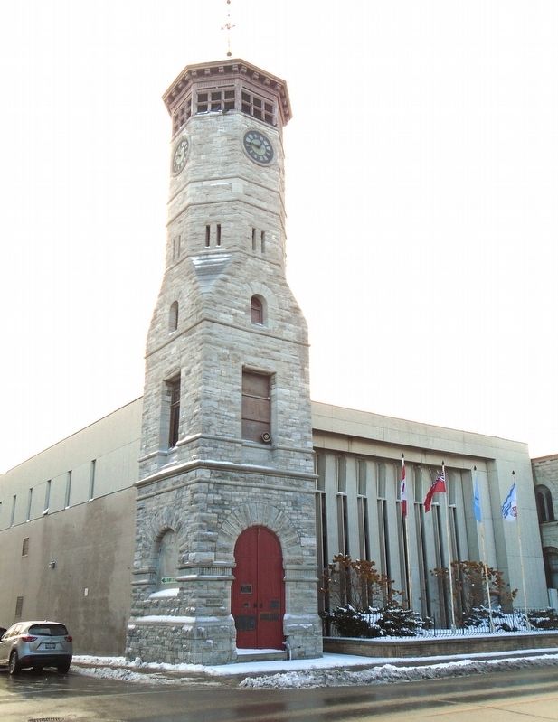 Granting the Freedom of the City of Quinte West Marker image. Click for full size.