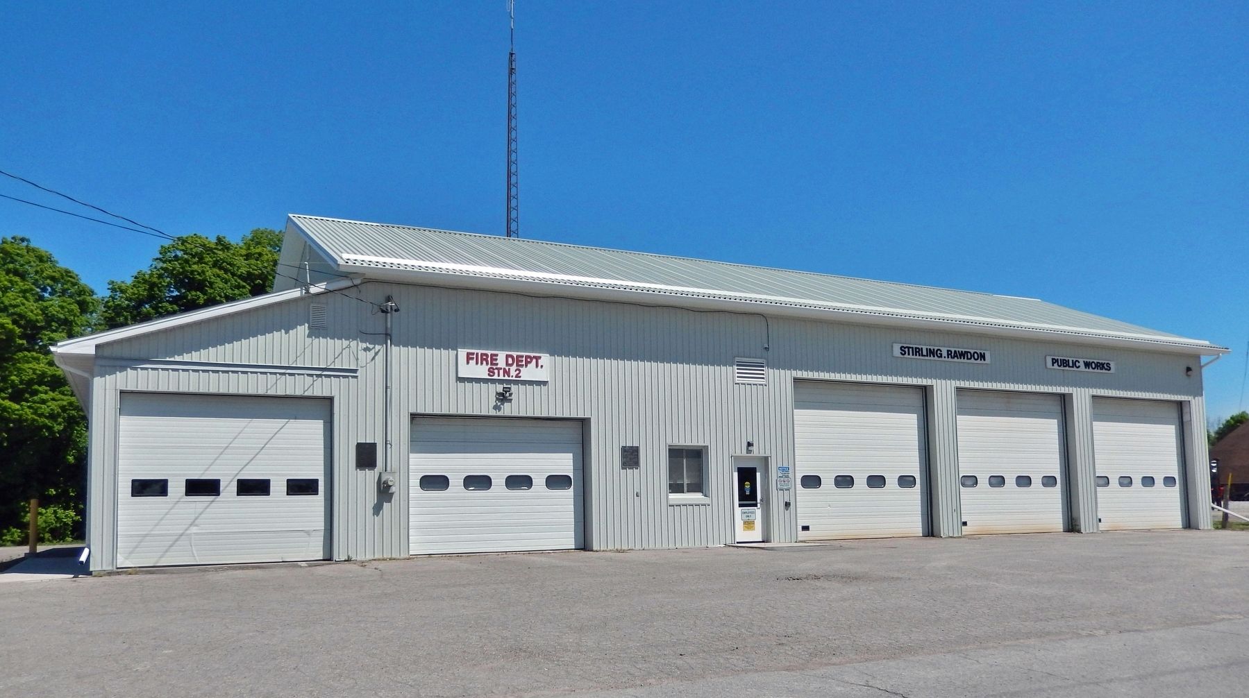 Stirling-Rawdon Fire Department Station № 2. Click for full size. Stirling-Rawdon Fire Department Station № 2 image. Click for full size.