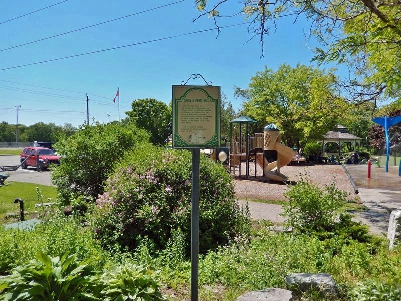Grist & Feed Mill Marker image. Click for full size.
