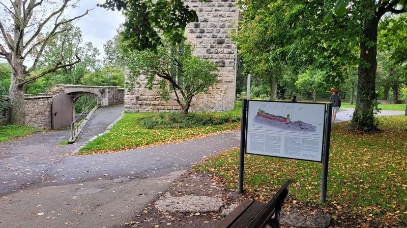 The marker located in front of the chapel. Click for full size. The marker located in front of the chapel image. Click for full size.