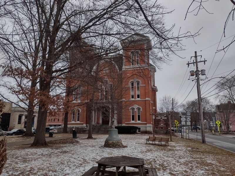Tioga County Court House Marker image. Click for full size.