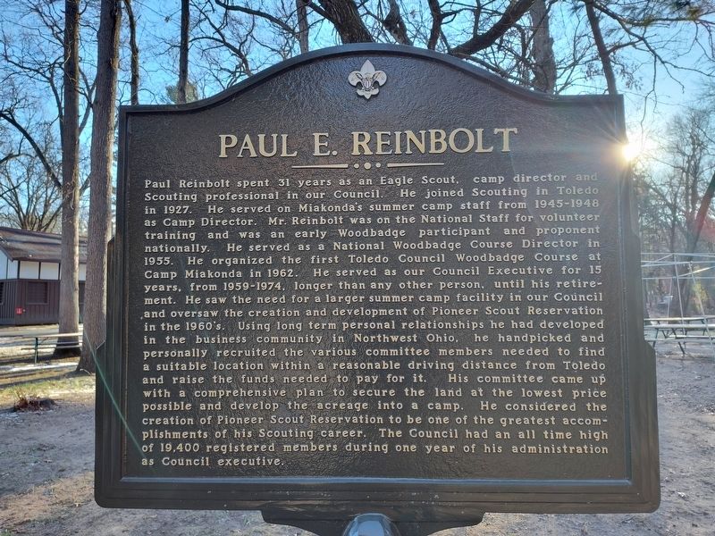 Paul E. Reinbolt side of marker image. Click for full size.