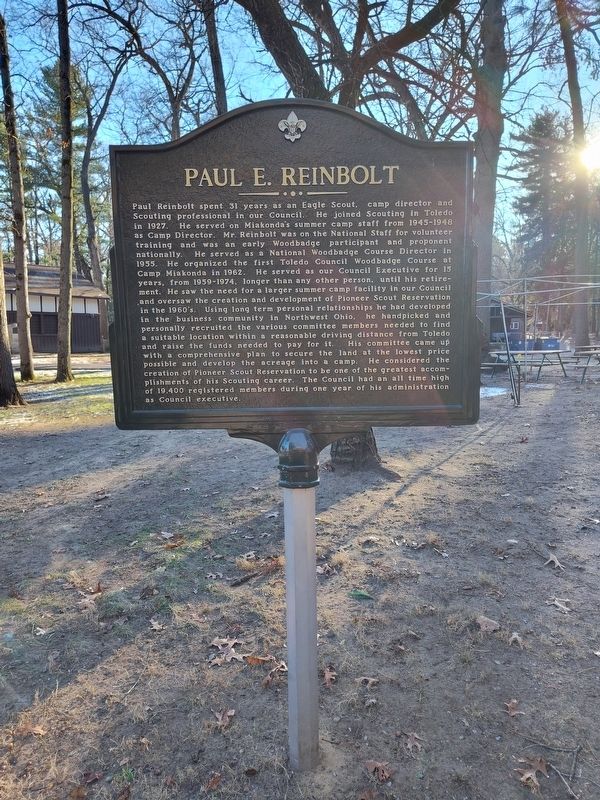 Paul E. Reinbolt Marker image. Click for full size.