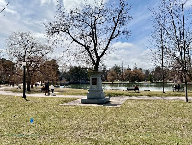 Friedensfest 1871 Denkmal Marker. Click for full size. Friedensfest 1871 Denkmal Marker image. Click for full size.