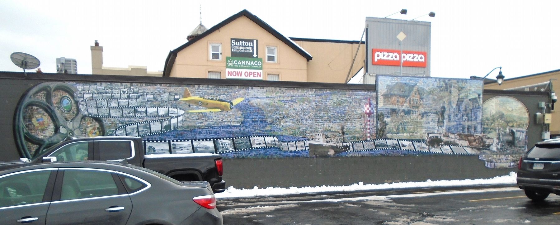 'Our Past, Our Present' Mural image. Click for full size.