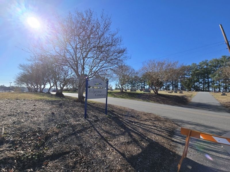Ridgeview Cemetery along 4th Street SW. Click for full size. Ridgeview Cemetery along 4th Street SW image. Click for full size.
