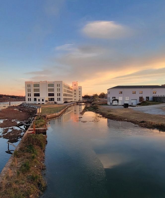 Former Roanoke Navigation System canal. Click for full size. Former Roanoke Navigation System canal image. Click for full size.