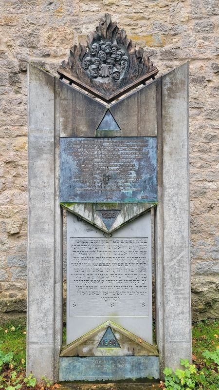 The Memorial Stone at the Blasius Chapel. Click for full size. The Memorial Stone at the Blasius Chapel image. Click for full size.