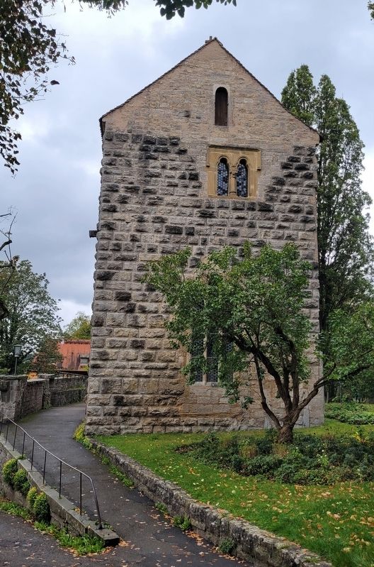 The Front view of the Blasius Chapel. Click for full size. The Front view of the Blasius Chapel image. Click for full size.