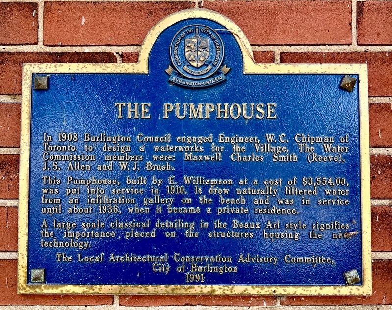 The Pumphouse Marker image. Click for full size.