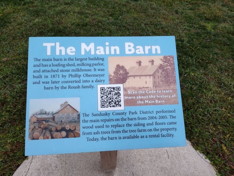The Main Barn Marker image. Click for full size.