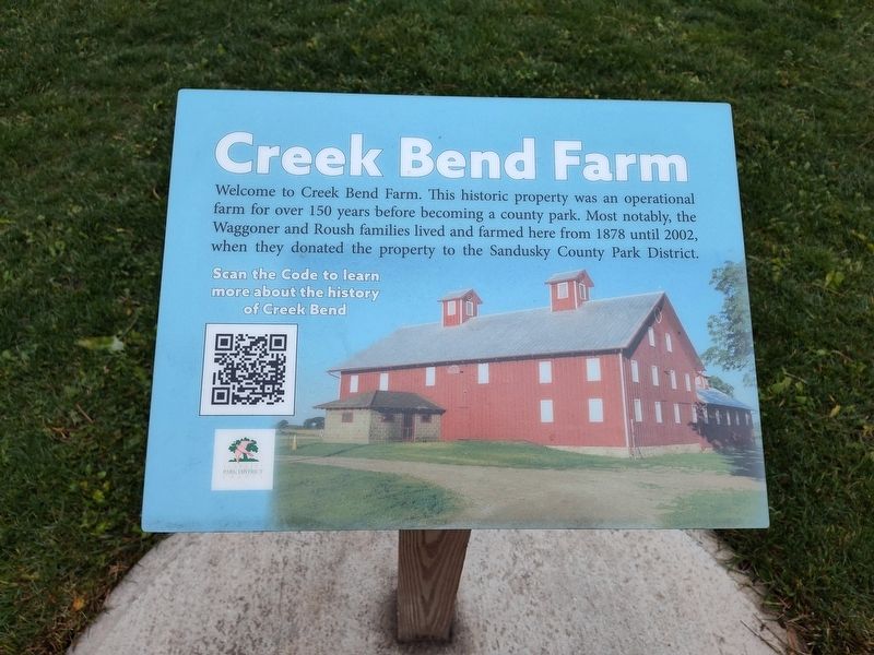 Creek Bend Farm Marker. Click for full size. Creek Bend Farm Marker image. Click for full size.