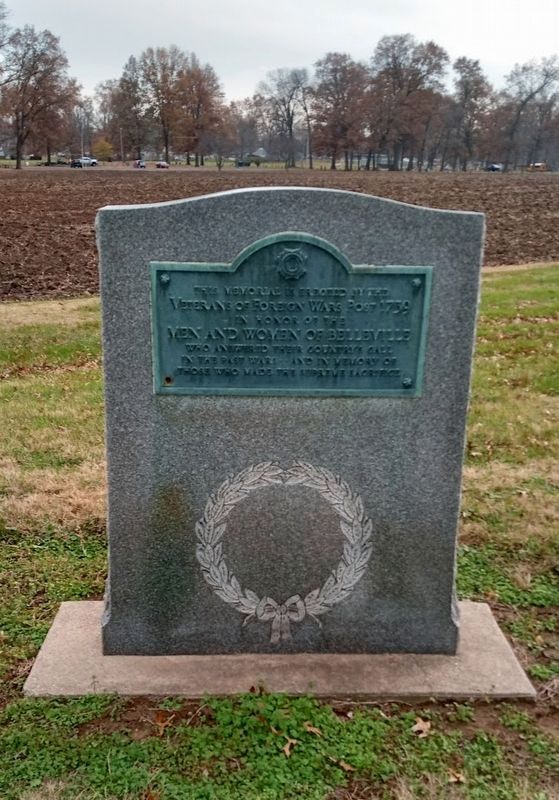 Belleville War Memorial. Click for full size. Belleville War Memorial image. Click for full size.