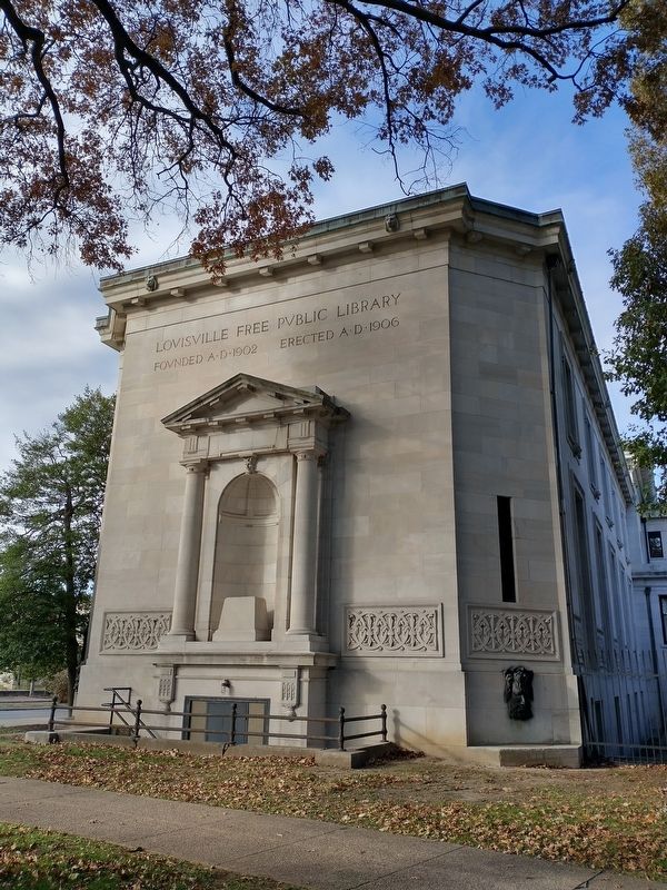 Louisville Free Public Library. Click for full size. Louisville Free Public Library image. Click for full size.