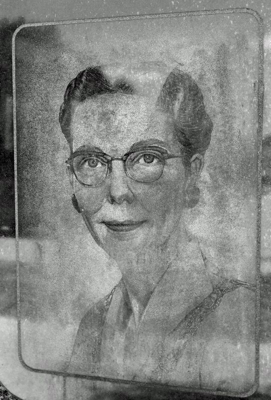 Marker detail: Jane Forrester. Click for full size. Marker detail: Jane Forrester image. Click for full size.