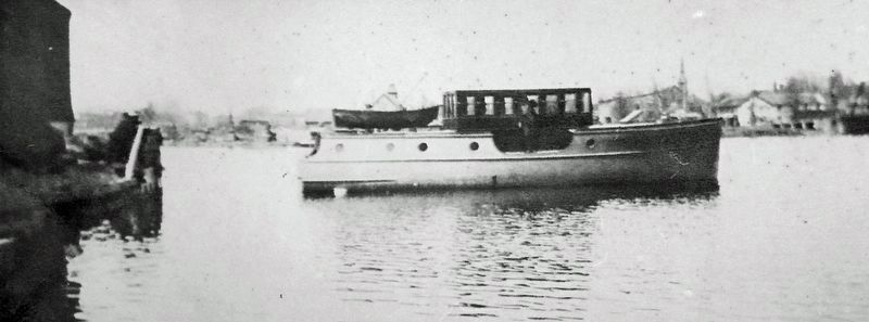 Marker detail: Ben Kerr’s boat “Martimas” 1924. Click for full size. Marker detail: Ben Kerr’s boat “Martimas” 1924 image. Click for full size.