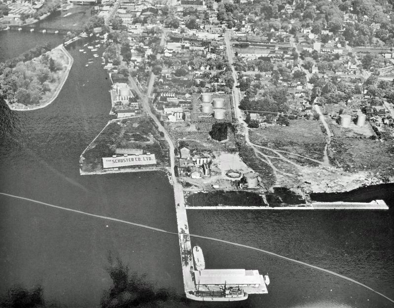 Marker detail: Belleville Harbour. Click for full size. Marker detail: Belleville Harbour image. Click for full size.