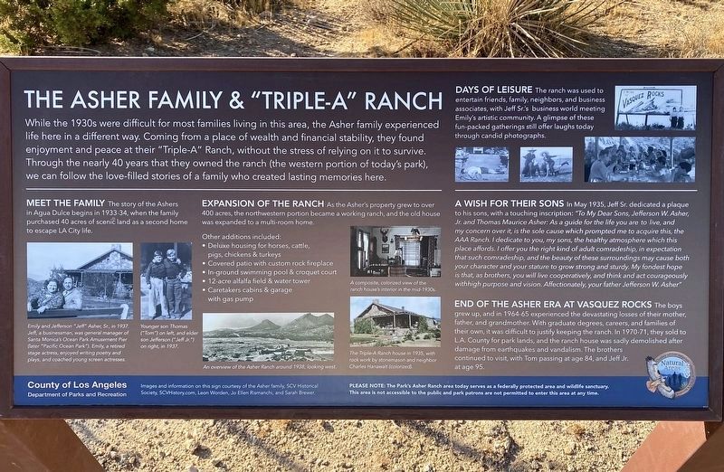 Asher Family marker. Click for full size. Asher Family marker image. Click for full size.