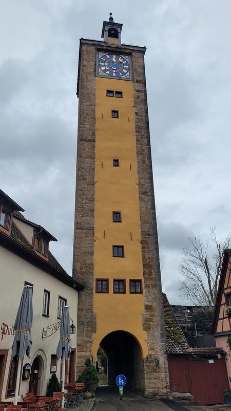 The view of the Castle Gate Tower from the street. Click for full size. The view of the Castle Gate Tower from the street image. Click for full size.