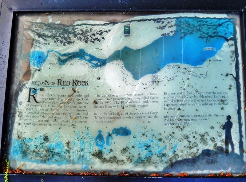 The Town of Red Rock Marker. Click for full size. The Town of Red Rock Marker image. Click for full size.