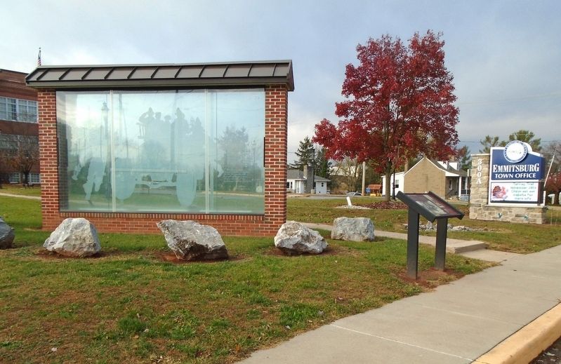 Volunteers Mural and Marker. Click for full size. Volunteers Mural and Marker image. Click for full size.