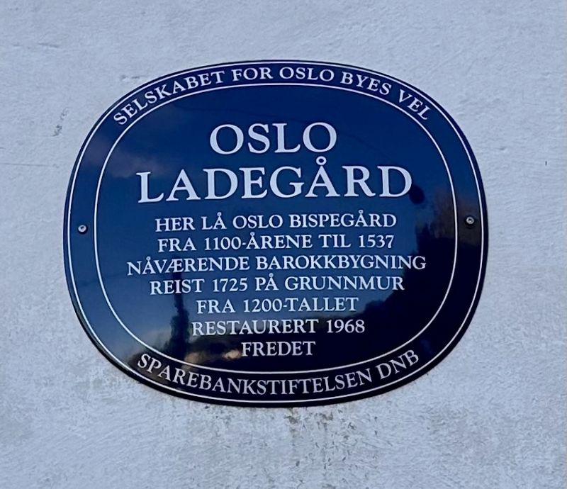Oslo Ladeg�rd / Oslo Warehouse Marker image. Click for full size.