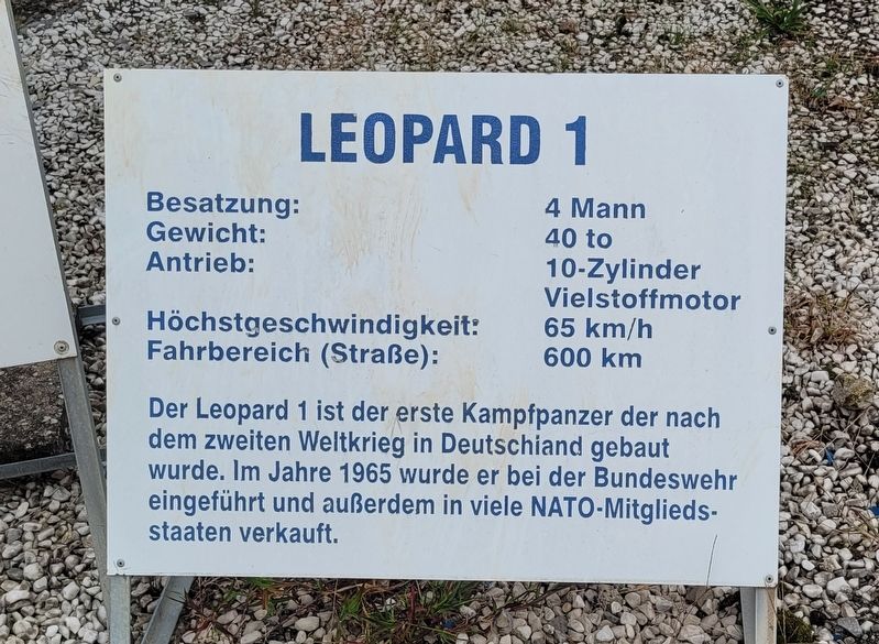 Leopard 1 Marker image. Click for full size.