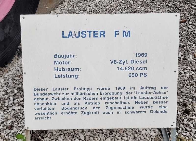 Lauster FM Marker image. Click for full size.