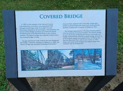 Covered Bridge Marker image. Click for full size.