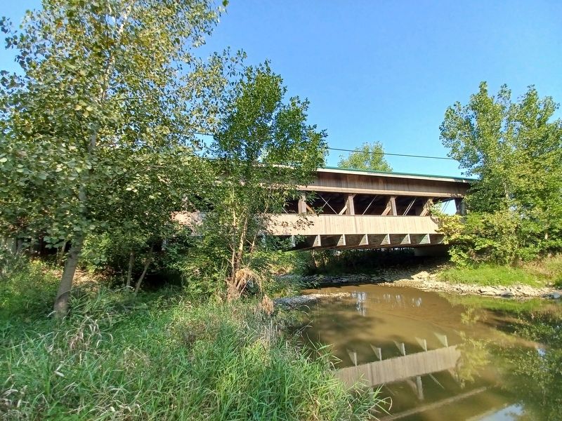 Covered Bridge Marker image. Click for full size.