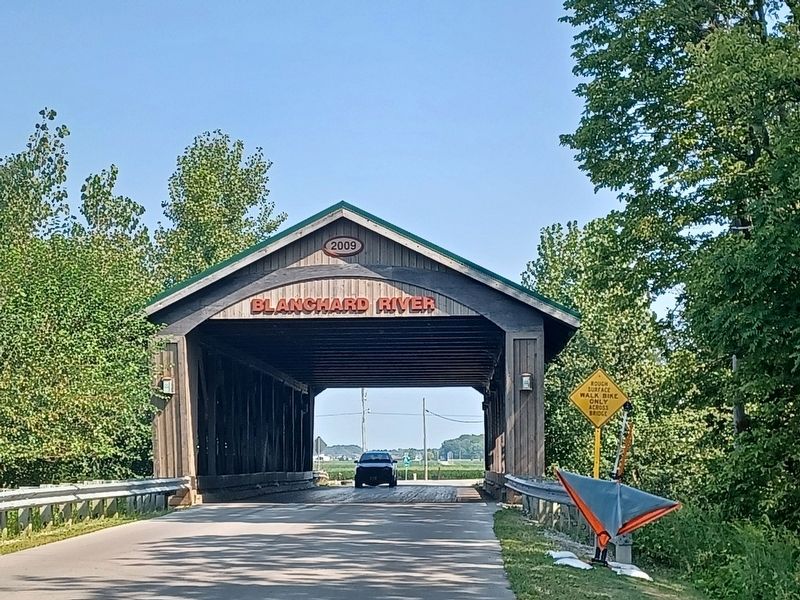 Covered Bridge Marker image. Click for full size.