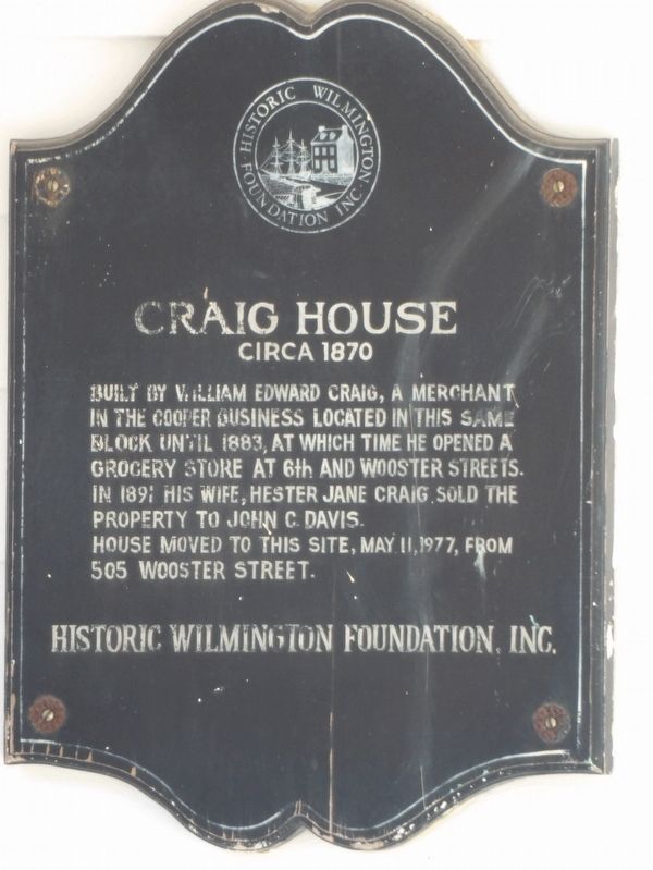 Craig House Marker image. Click for full size.