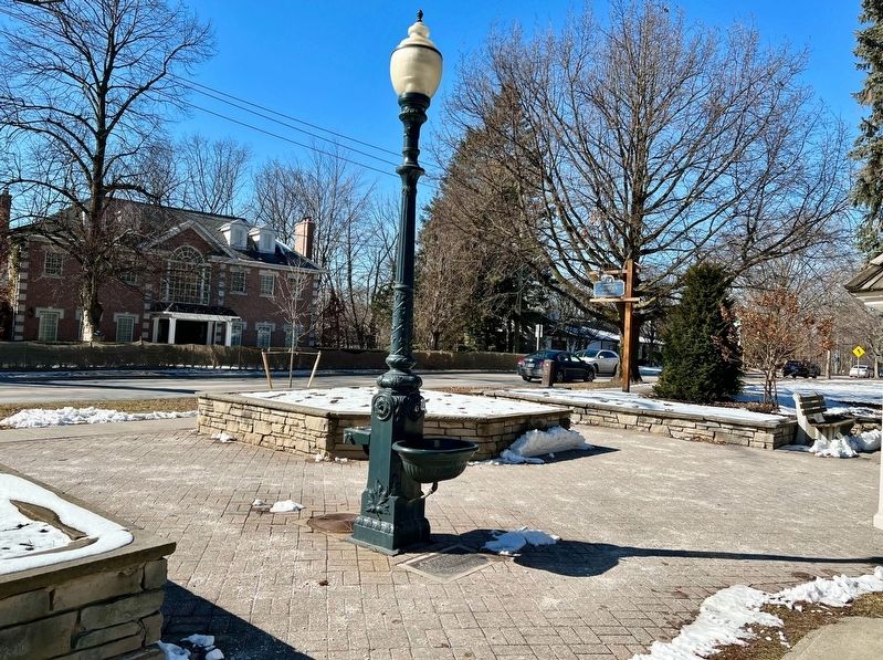Town Drinking Fountain Marker. Click for full size. Town Drinking Fountain Marker image. Click for full size.