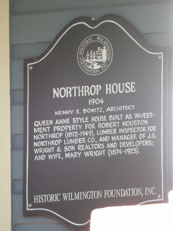 Northrop House Marker image. Click for full size.