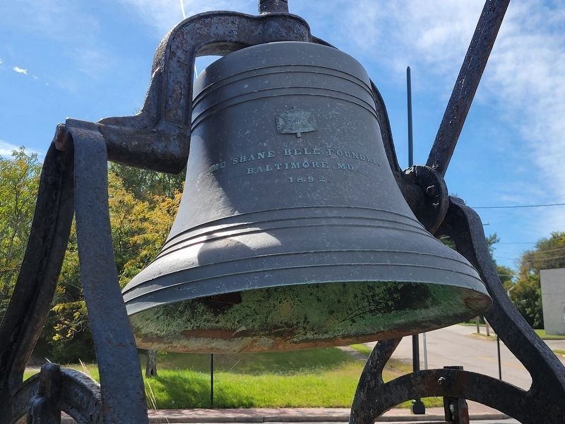 Historic Bell. Click for full size. Historic Bell image. Click for full size.