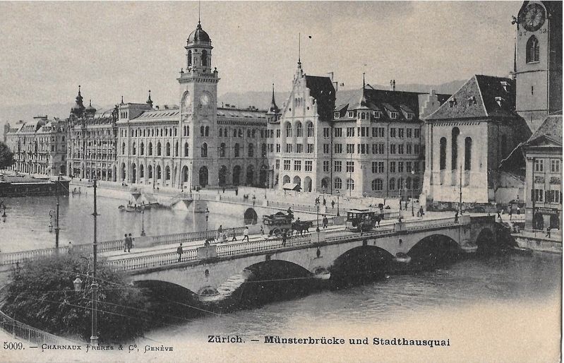 M�nsterbr�cke and Stadhausquai image. Click for full size.