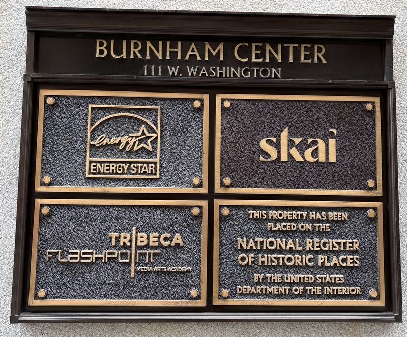 Burnham Center Marker image. Click for full size.