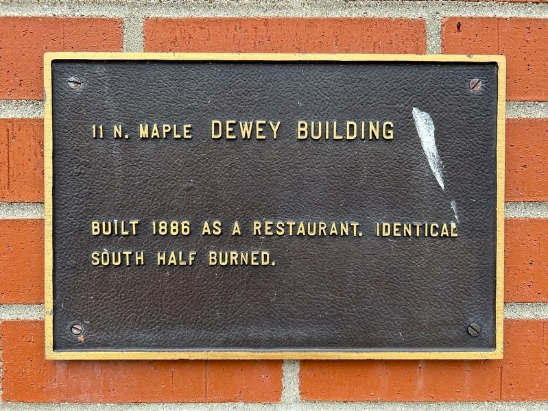 Dewey Building Marker image. Click for full size.