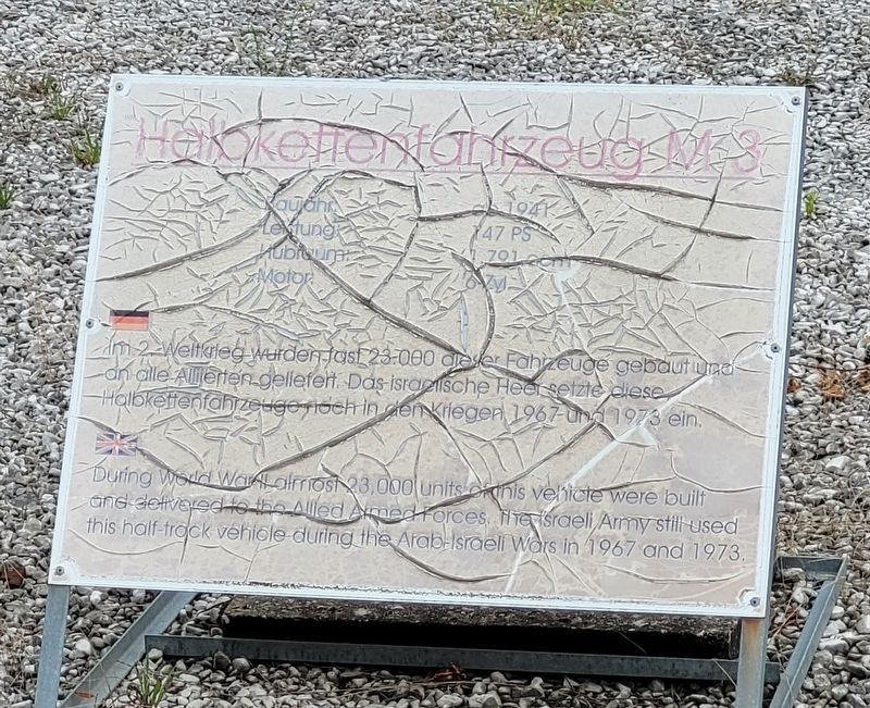 Halbkettenfahrzeug M3 / Half-Track Vehicle M3 Marker image. Click for full size.