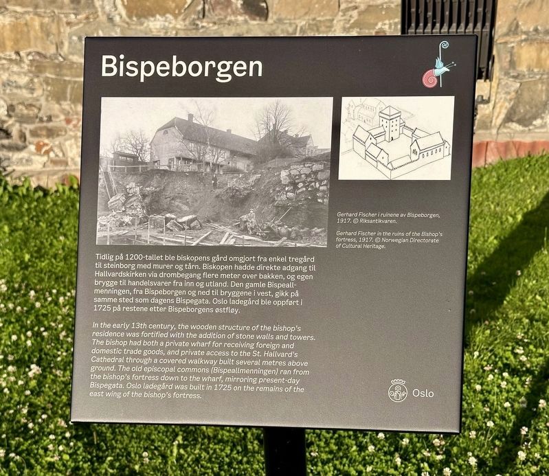 Bispeborgen / Bishop’s Castle Marker. Click for full size. Bispeborgen / Bishop’s Castle Marker image. Click for full size.