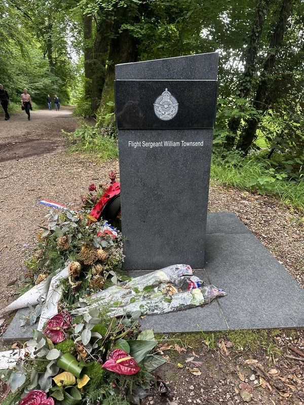 Halifax JB 907 Crash Memorial - west side image. Click for full size.