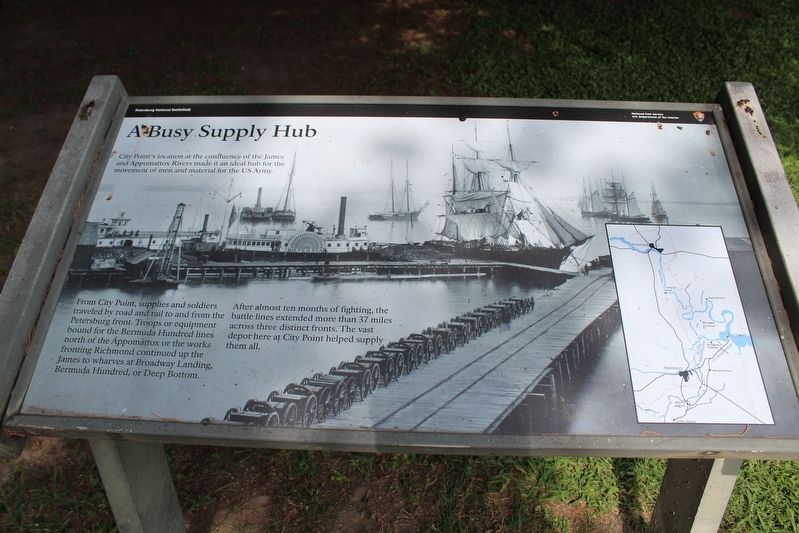 A Busy Supply Hub Marker image. Click for full size.