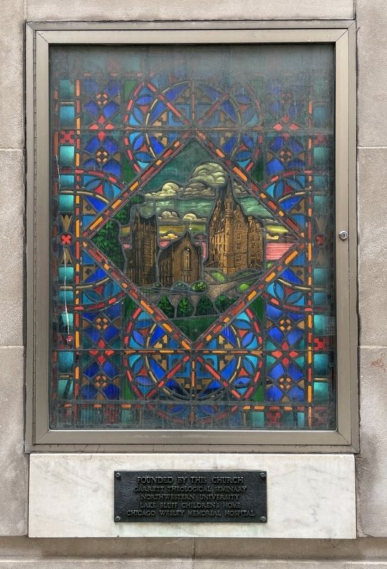 Founded by This Church Marker. Click for full size. Founded by This Church Marker image. Click for full size.