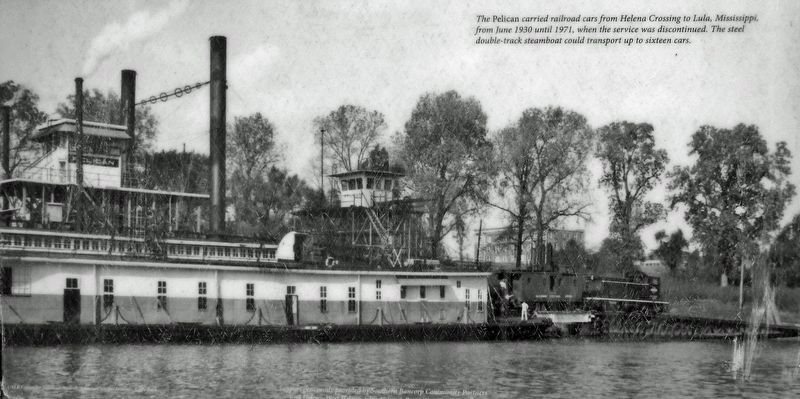 Marker detail: The <i>Pelican</i> image. Click for full size.
