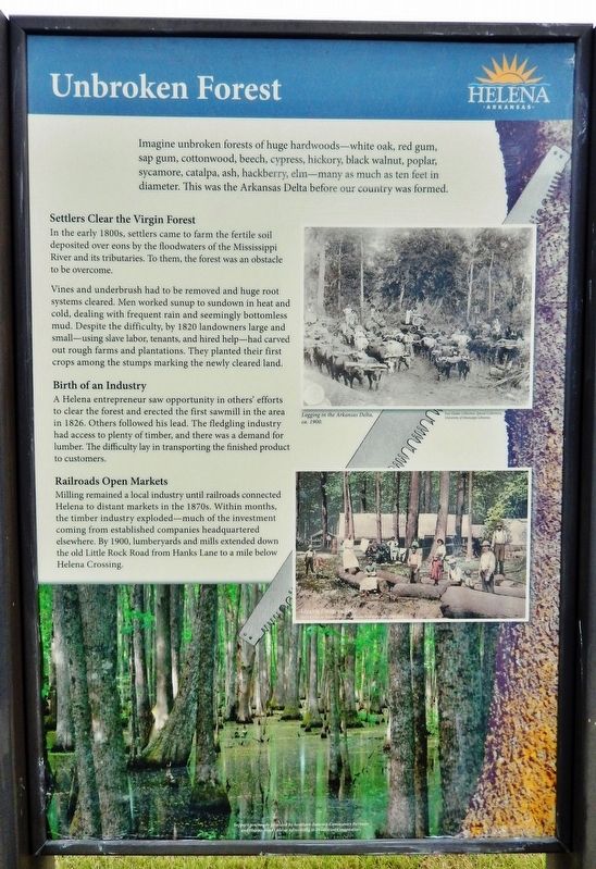 Unbroken Forest Marker image. Click for full size.