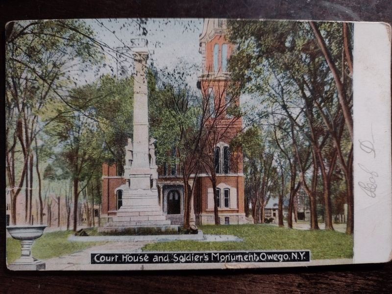 Tioga County Court House postcard image 1908 image. Click for full size.