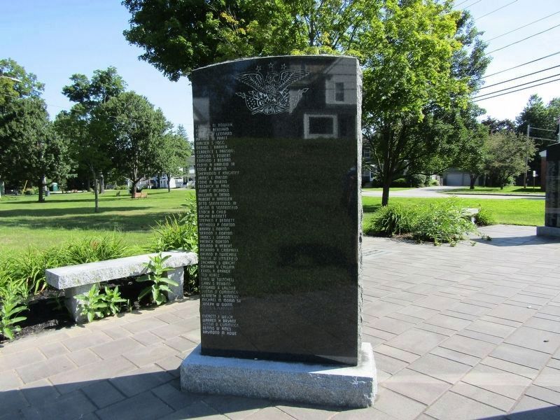 Paris, Maine, Veterans Memorial image. Click for full size.